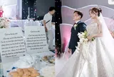 Những dòng thư gửi bố mẹ đã mất, trong lễ cưới của cô dâu trẻ ở Hà Tĩnh khiến nhiều người xúc động