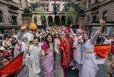 Chặn đại lộ ở New York tổ chức rước dâu, đám cưới gây tranh cãi nhất nước Mỹ