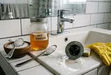 Muối hạt và giấm nóng - mẹo khử mùi, giảm tắc cống đơn giản mà vô cùng hiệu quả  