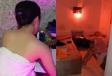 Bắt quả tang nữ nhân viên massage không mảnh vải che thân đang phục vụ khách, ngỡ ngàng với tang vật thu được