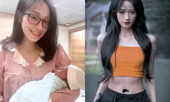 "Vợ quốc dân" Đào Lê Phương Hoa sinh con đầu lòng ở tuổi 27: Mẹ bỉm đẹp phát hờn, cảnh "vượt cạn" gây xúc động