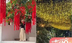 Chưa đến Tết, cơ ngơi 50.000m2 của Vân Trang ở Đồng Tháp đã siêu lung linh: Nữ đại gia leo trèo, "xào" lại đồ cũ