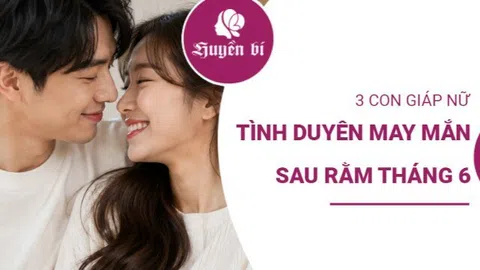 Sau Rằm tháng 6: 3 con giáp nữ đón vận đào hoa, tình duyên thăng hoa bất ngờ