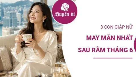 Sau rằm tháng 6: 3 con giáp đón lộc trời ban, vận may liên tiếp gõ cửa