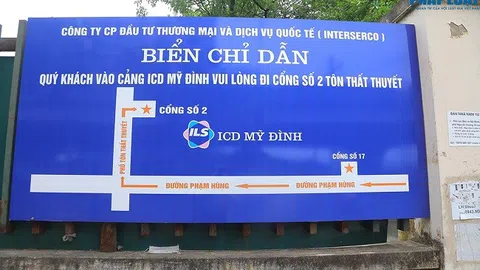 Cận cảnh đất vàng 17 Phạm Hùng đang bị Interserco "xẻ thịt"