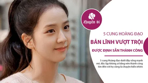 5 cung Hoàng đạo bản lĩnh vượt trội, khôn ngoan và sắc sảo, được định sẵn thành công