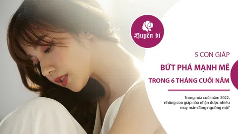5 con giáp bứt phá mạnh mẽ trong 6 tháng cuối năm 2022