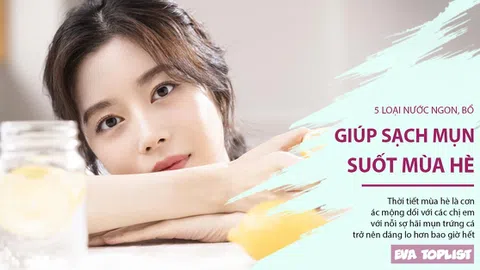 5 loại nước ép ngon, bổ, rẻ giúp làn da mịn màng, sạch mụn suốt mùa hè
