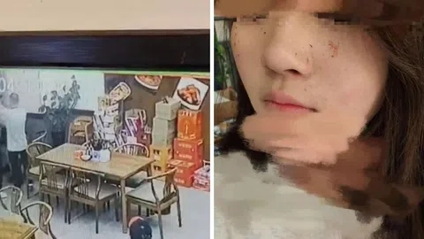 2 thiếu nữ bị gã đàn ông đánh tới tấp trong quán ăn vì "mời uống rượu" không thành