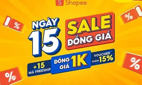 Hàng loạt thương hiệu khủng đã chính thức ''xả deal'' đón Shopee 15.6 Sale Đồng Giá, chị em nhanh tay kẻo lỡ