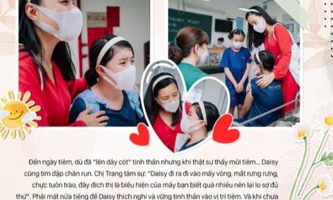 Cùng mẹ Minh Trang chọn đúng “trợ thủ”: Không sợ con sốt sau tiêm vaccine Covid-19