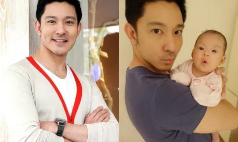 Nam thần lai 4 dòng máu U50 bí mật lấy vợ, con gái mới sinh từng bị trêu chọc ngoại hình