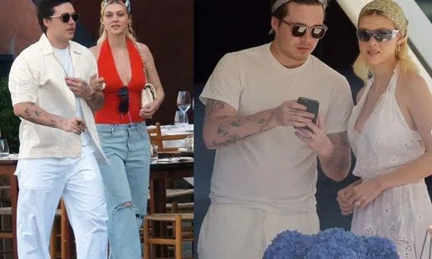 Cậu cả nhà Beckham tối ngày quấn vợ không rời, ít xuất hiện bên bố mẹ, các em