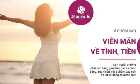Người ta "đen bạc, đỏ tình", 5 chòm sao này lại viên mãn cả hai mới đáng ghen tị