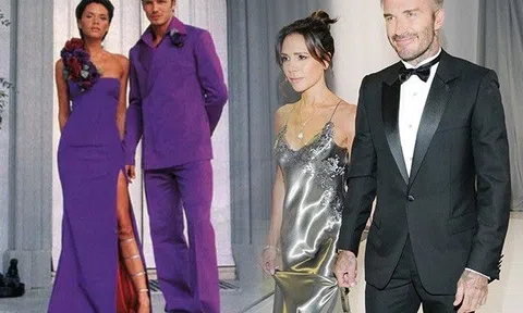 Từng hối hận vì mặc đồ đôi với vợ trong đám cưới, David Beckham giờ U50 luôn chiều chuộng nửa kia