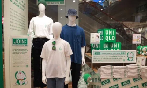 UNIQLO ra mắt bộ sưu tập Doraemon xanh lá 100% từ chất liệu tái chế, thông điệp phát triển bền vững chưa bao giờ gần gũi đến thế!