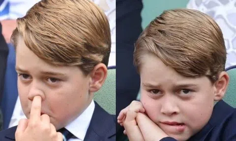 Phì cười với loạt ảnh hài hước của Hoàng tử George, còn đâu phong thái đĩnh đạc, chín chắn