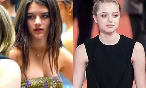 Cùng ở tuổi dậy thì, Suri Cruise "đánh bại" con gái từng định chuyển giới của Angelina
