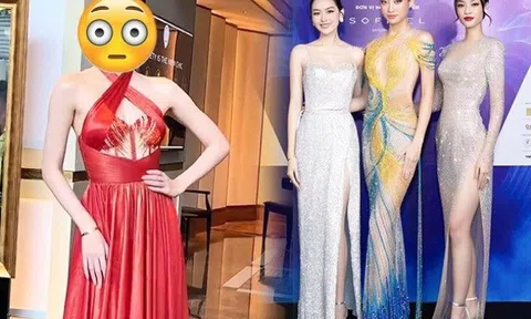 Vừa xuất hiện, Á hậu Thạc sĩ liền bị "mổ xẻ" nhan sắc, cặp môi đỏ bầm gây mất điểm 