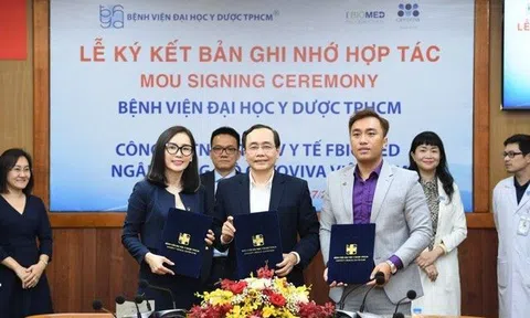 Bệnh viện Đại học Y Dược TPHCM ký biên bản ghi nhớ hợp tác nghiên cứu với Công ty TNHH Thương mại Dịch vụ Y tế Fbiomed và Ngân hàng mô Cryoviva Việt Nam