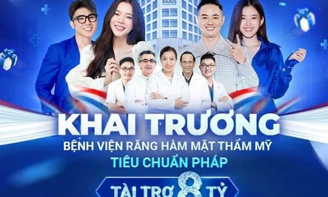 Duy nhất 16/7: 20 suất miễn phí 100% thẩm mỹ răng hàm mặt từ Bệnh viện Paris