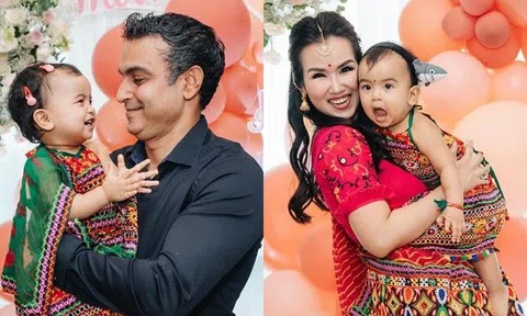 Võ Hạ Trâm bị con gái lai Ấn "xử tệ", bé Moon chọn nghề tương lai làm cả nhà phá lên cười