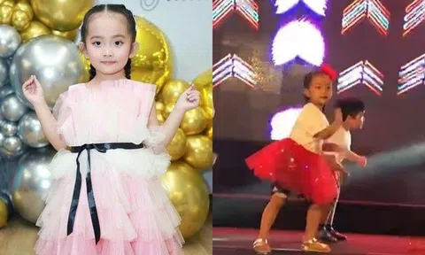 Con gái Khánh Thi 4 tuổi đã biểu diễn trên sân khấu hoành tráng, động tác xuất sắc hơn hẳn các bạn