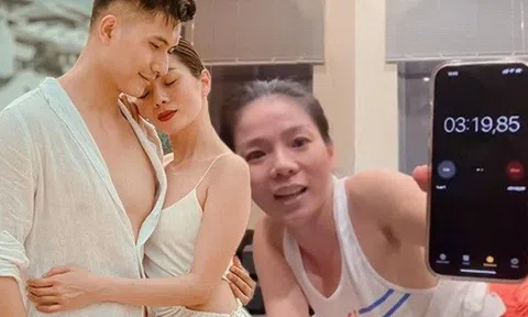 Lệ Quyên trổ tài Plank hơn 3 phút, khỏe hơn Lâm Bảo Châu, dân tình chỉ ra điều bất hợp lý