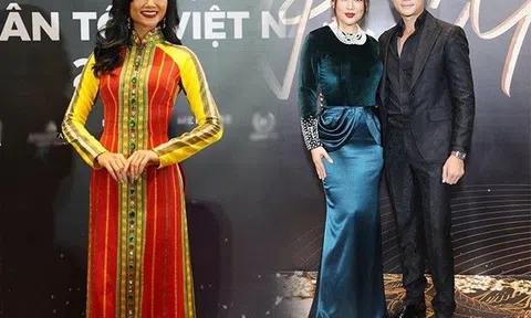 Lên thảm đỏ ăn mặc kín bưng, Trương Ngọc Ánh "lọt thỏm" vì già dặn, H'Hen Niê nổi bật lấn át dàn Hoa hậu