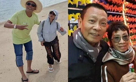 Con trai khoe ảnh Lại Văn Sâm và mẹ ruột kín tiếng: Hai vợ chồng ăn mặc giản dị, biểu cảm hài hước