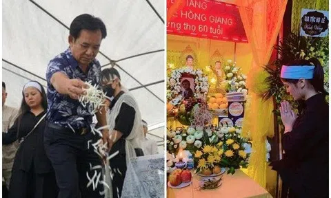 Sao Việt 24h: Sau gần 1 năm qua đời NS Giang Còi mới được làm lễ an táng, dàn nghệ sĩ khóc nghẹn đưa tiễn