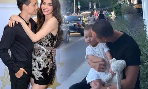 Ông xã Hà Hồ "xuống tóc" trẻ trung như thời chưa làm bố bỉm, liền bị so sánh với con trai Leon