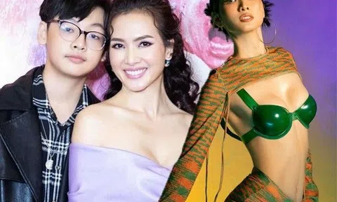 Con trai đủ 14 tuổi, U40 Anh Thư trở lại showbiz, táo bạo cắt áo ngắn hơn khi lên sóng