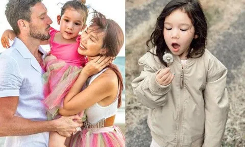 Sự thay đổi đáng tự hào của con gái Hà Anh khi 4 tuổi, ảnh góc nghiêng thấy rõ nét đẹp lai Tây