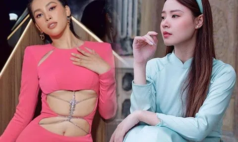 Cất áo dài, cô giáo Midu diện lại đầm của Tiểu Vy, hoa hậu gợi cảm nhất Việt Nam phải lép vế