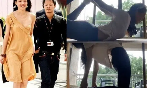 Từng có vòng 1 khiến vệ sĩ không rời mắt, Thư Kỳ lại gây ồn ào vì bức hình tuổi U50