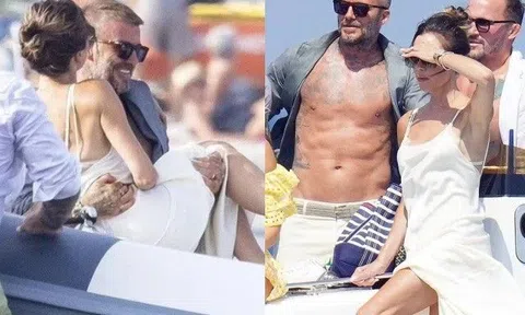 Victoria lộ nội y gợi cảm nhưng chưa sốc bằng cảnh bế bồng kiểu công chúa của Beckham