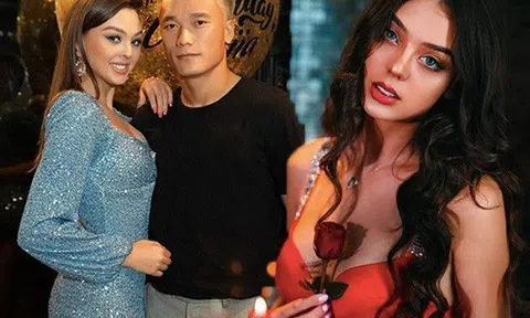 Mang thai con trai với thủ môn, bà xã Bùi Tiến Dũng vẫn mặc gợi cảm, "cạch mặt" một món đồ