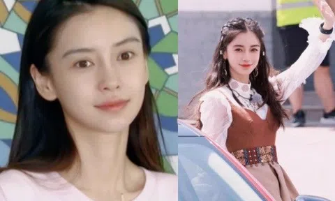 Angelababy lộ mặt mộc 100% trên sóng truyền hình, nhan sắc thật gây giật mình