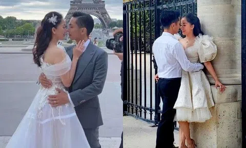 Khánh Thi - Phan Hiển đang chụp ảnh cưới ở Pháp, nhìn ảnh hậu trường có đẹp như ảnh tự đăng?