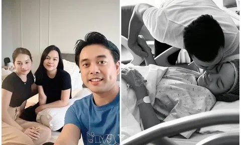 Sao Việt 24h: Ngoại hình Phạm Quỳnh Anh sau 2 tuần sinh con thứ 3, ảnh nào cũng lấy tay che bụng