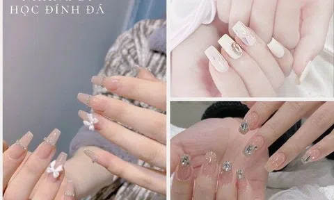 20 Mẫu nail nhẹ nhàng đi học đẹp dễ thương hot nhất hiện nay