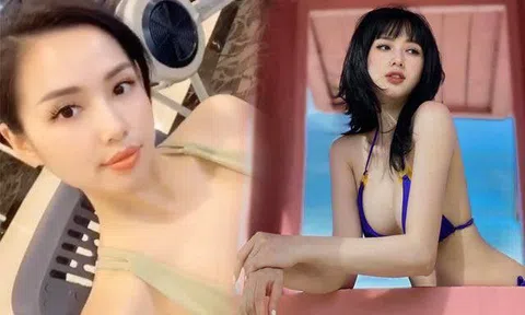 Đi du lịch vẫn không quên tập thể dục, Tâm Tít có được body vạn người mê qua hai lần sinh con