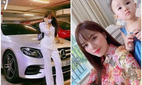 Rời showbiz, Linh Kute lấy chồng giàu, làm mẹ sang chảnh