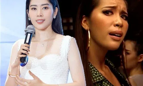 Khoe trình "nuốt mic" tại Miss World Vietnam, Nam Em nhờ Minh Tú thị phạm catwalk đầy quyết tâm