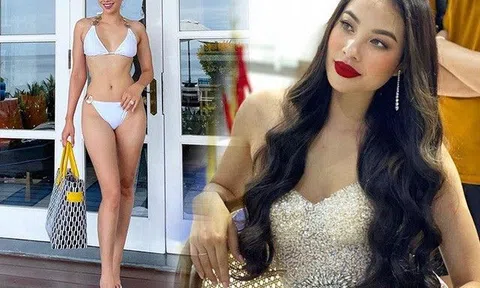 Khẳng định nhường lại hào quang cho đàn em, Phạm Hương vẫn miệt mài "độ dáng" chẳng thua thời là Hoa hậu