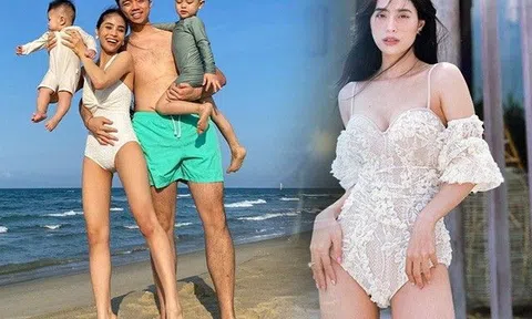 Có chồng chăm kĩ lưỡng cỡ này, ca nương sexy nhất Việt Nam làm mẹ 2 con vẫn đẹp "nét căng"