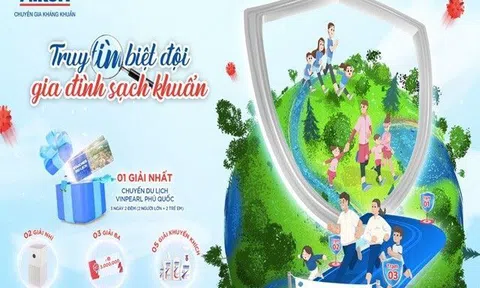 Cùng nhau truy tìm “Biệt đội gia đình sạch khuẩn” - Trúng ngay cơ hội vui chơi cực chất cùng gia đình