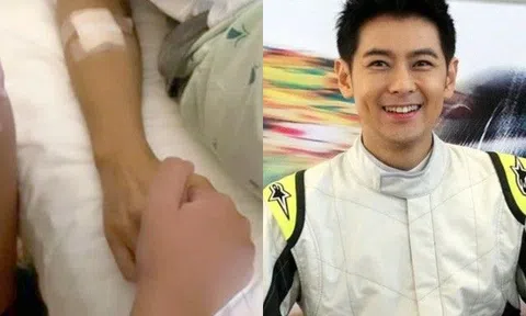 Vợ công bố hình ảnh đầu tiên của Lâm Chí Dĩnh sau ca phẫu thuật tái tạo mặt