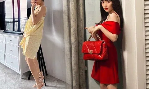 "Bà trùm cà kheo" Vbiz được tặng đôi cao gót khủng, mang vào khoe dáng làm ai cũng tái mặt